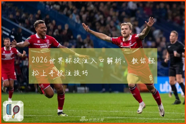 2026世界杯投注入口解析，教你轻松上手投注技巧
